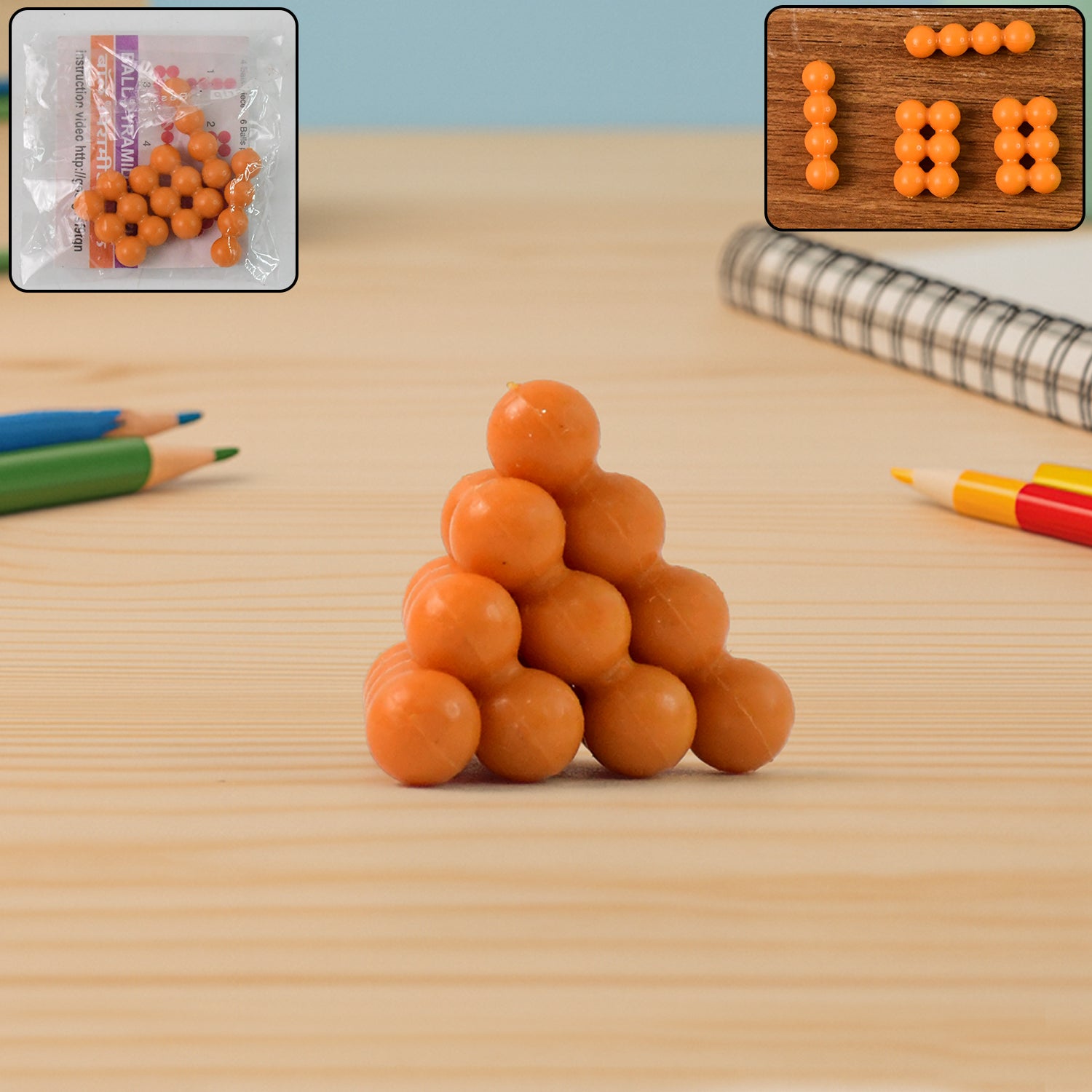 Colorful Ball Pyramid Toy Colorful Ball Pyramid Toy